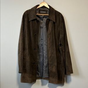 Vintage Banana Republic Men’s Suede Jacket